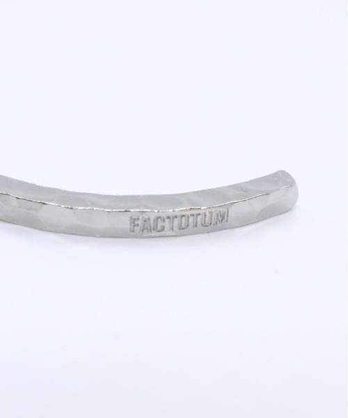 FACTOTUM(ファクトタム)の「【FACTOTUM】ブラスバングル/BRASS BANGLE(バングル/リストバンド・メンズ・ゴールド/シルバー・FREE)」の8枚目の写真