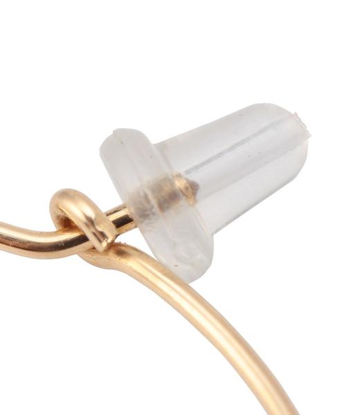 Chibi Jewels (チビジュエルズ)の「チビ ジュエルズ/chibi jewels フリンジフープ ピアス(ピアス(両耳用)・レディース・ゴールド・フリー)」の4枚目の写真