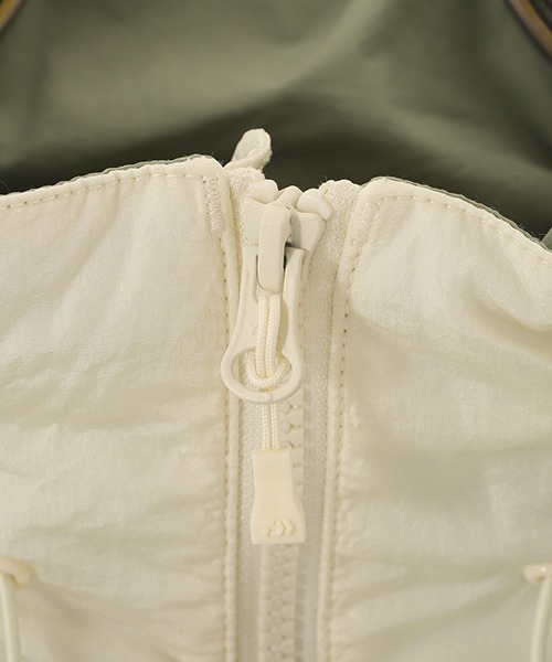 DAIWA PIER39（ダイワピア39）の「DAIWA PIER39 / ダイワ ピアサーティナイン：W’s TECH SKIING JACKET：BJ-27023WL[DEA]（ナイロンジャケット・レディース・オフホワイト・FREE）」の6枚目の写真