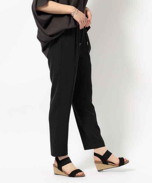 SHOO・LA・RUE（シューラルー）の「◆【SS-3L】さらさらぷるん イージーテーパードパンツ（その他パンツ・レディース・イエロー/ピンク系/カーキ/ブラック/ベージュ・05/04/01/10/02/03）」の9枚目の写真