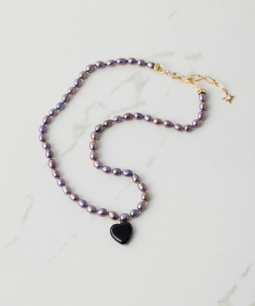アクセサリー CHIEKO+ pearl necklace 02bonheur チエコプラス CHIEKO + pearl necklace 02bonheur