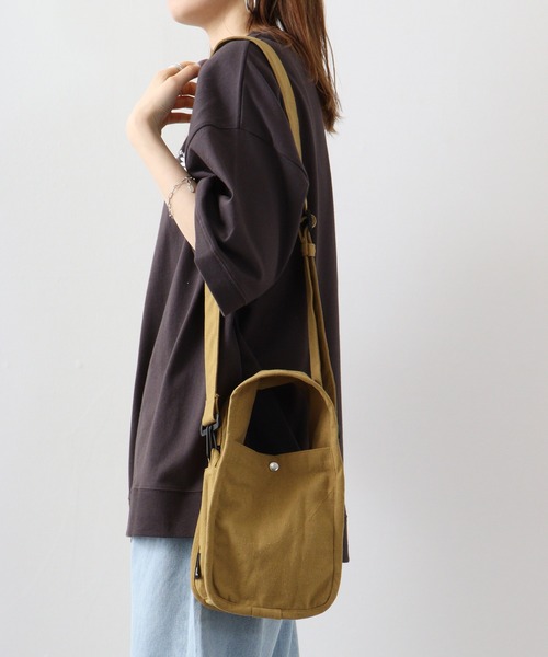 ROOTOTE（ルートート）の「ROOTOTE　ベビールー 2wayミニショルダー（ショルダーバッグ・メンズ・コーラル/カーキ/ベージュ/レモンイエロー/ブルー/ブラック・FREE）」の22枚目の写真