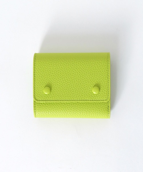 Three Four Time(スリーフォータイム)の「【Finissage】UMBER エマウォレット(財布・レディース・ライトブルー/ブラック/グレイッシュベージュ/ライム・FREE)」の3枚目の写真