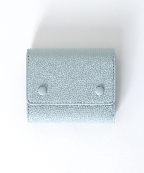 Three Four Time(スリーフォータイム)の「【Finissage】UMBER エマウォレット(財布・レディース・ライトブルー/ブラック/グレイッシュベージュ/ライム・FREE)」の4枚目の写真