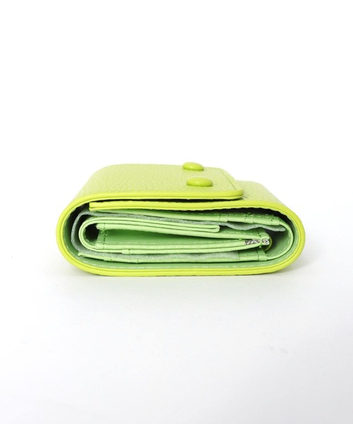 Three Four Time(スリーフォータイム)の「【Finissage】UMBER エマウォレット(財布・レディース・ライトブルー/ブラック/グレイッシュベージュ/ライム・FREE)」の19枚目の写真