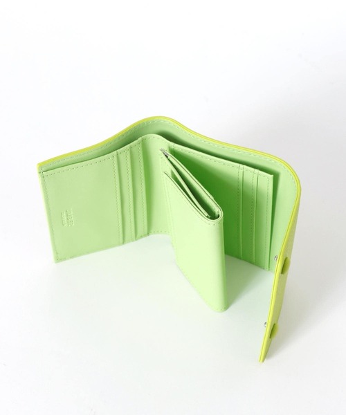 Three Four Time(スリーフォータイム)の「【Finissage】UMBER エマウォレット(財布・レディース・ライトブルー/ブラック/グレイッシュベージュ/ライム・FREE)」の18枚目の写真