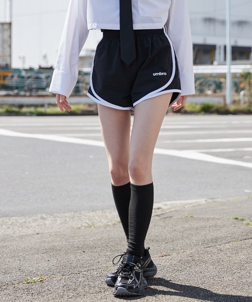 UMBRO(アンブロ)の「∴WEGO/別注UMBROナイロンショーツ(その他パンツ・レディース・ブラック・FREE)」の7枚目の写真