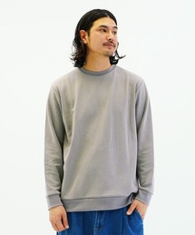 TCダンボールストレッチクルーネックプルオーバー