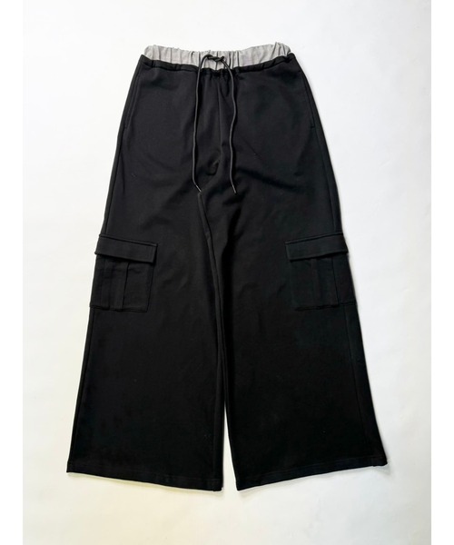 EGOIST(エゴイスト)の「コントラストトリムスウェットカーゴパンツ(カーゴパンツ・レディース・ブラック/グレー・FREE)」の19枚目の写真