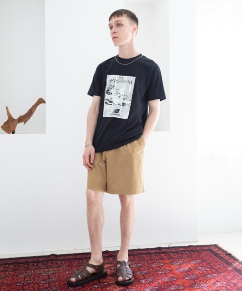 NEW BALANCE（ニューバランス）の「New Balance Poster ショートスリーブTシャツ（Tシャツ/カットソー・メンズ・グレー/ブラック・SMALL/MEDIUM/LARGE/X-LARGE/XX-LARGE）」の11枚目の写真