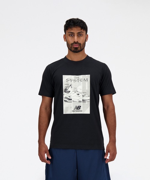 BASKETCOUNTS Tシャツとショーツセットお買い得！ セール】New Balance Poster ショートスリーブTシャツ（Tシャツ