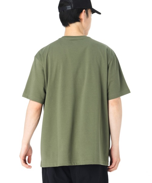 NEW ERA(ニューエラ)の「ニューエラ 韓国企画 半袖Tシャツ ポケット(Tシャツ/カットソー・メンズ・カーキ/グレー・XXL/XL/M/S/L)」の13枚目の写真
