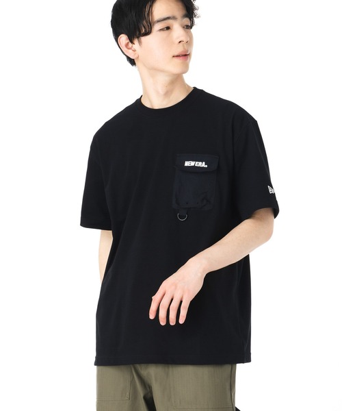 NEW ERA(ニューエラ)の「ニューエラ 韓国企画 半袖Tシャツ ポケット(Tシャツ/カットソー・メンズ・カーキ/グレー・XXL/XL/M/S/L)」の5枚目の写真