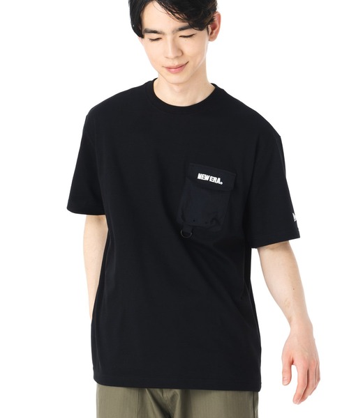 NEW ERA(ニューエラ)の「ニューエラ 韓国企画 半袖Tシャツ ポケット(Tシャツ/カットソー・メンズ・カーキ/グレー・XXL/XL/M/S/L)」の4枚目の写真