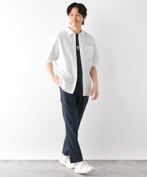 TOWAVASE リネンシャツ TOWAVASE トワヴァーズ champ de fleurs WH リネンブラウス