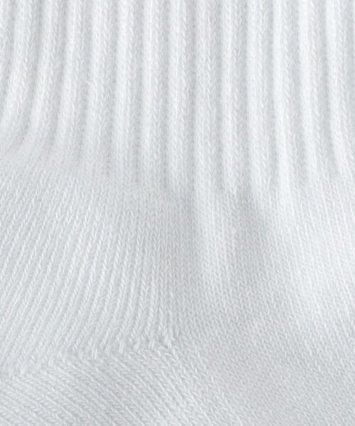 BEAUTY&YOUTH UNITED ARROWS（ビューティーアンドユースユナイテッドアローズ）の「ロゴ クウォーター ソックス（ソックス/靴下・メンズ・オリーブ/ブラック/オフホワイト/ホワイト・FREE）」の5枚目の写真