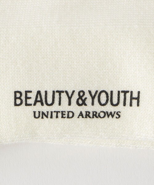 BEAUTY&YOUTH UNITED ARROWS（ビューティーアンドユースユナイテッドアローズ）の「ロゴ クウォーター ソックス（ソックス/靴下・メンズ・オリーブ/ブラック/オフホワイト/ホワイト・FREE）」の9枚目の写真