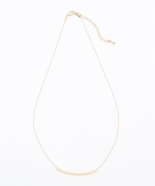 Chico(チコ)の「twistbarネックレス(ネックレス・レディース・シルバー/ゴールド・FREE)」の3枚目の写真