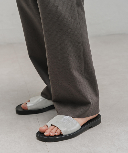 EDIFICE（エディフィス）の「SAP ドットエアー ストレッチ 1タックイージーパンツ（スラックス・メンズ・ライトグレー/ブラック/チャコールグレー・LARGE/MEDIUM/SMALL）」の6枚目の写真