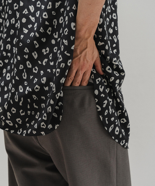 EDIFICE（エディフィス）の「SAP ドットエアー ストレッチ 1タックイージーパンツ（スラックス・メンズ・ライトグレー/ブラック/チャコールグレー・LARGE/MEDIUM/SMALL）」の7枚目の写真