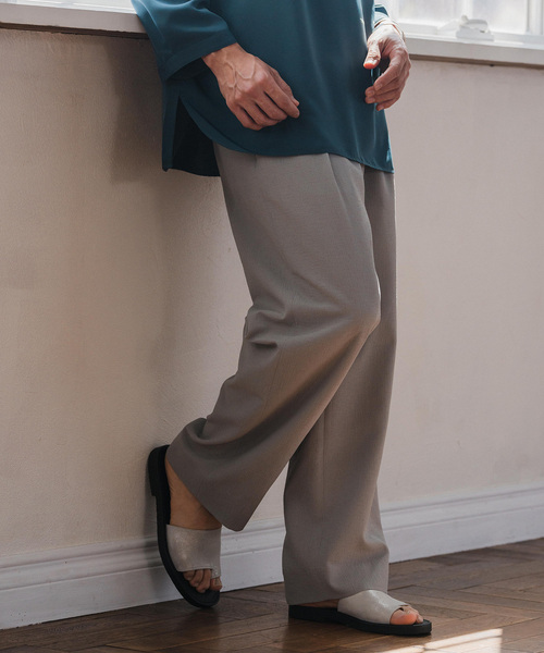 EDIFICE（エディフィス）の「SAP ドットエアー ストレッチ 1タックイージーパンツ（スラックス・メンズ・ライトグレー/ブラック/チャコールグレー・LARGE/MEDIUM/SMALL）」の14枚目の写真