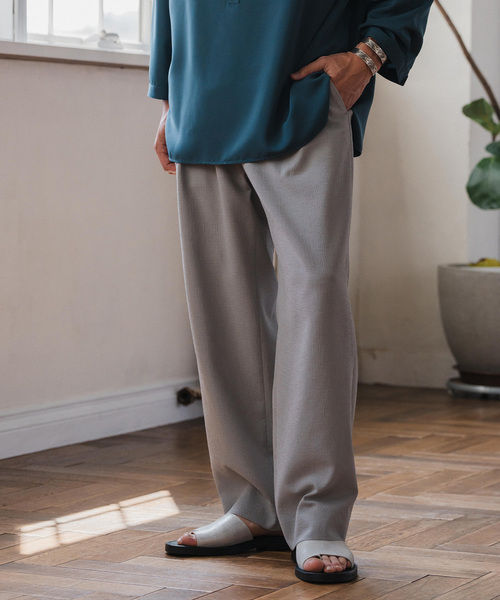 EDIFICE（エディフィス）の「SAP ドットエアー ストレッチ 1タックイージーパンツ（スラックス・メンズ・ライトグレー/ブラック/チャコールグレー・LARGE/MEDIUM/SMALL）」の17枚目の写真