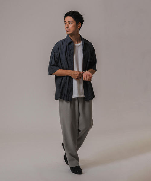 EDIFICE（エディフィス）の「SAP ドットエアー ストレッチ 1タックイージーパンツ（スラックス・メンズ・ライトグレー/ブラック/チャコールグレー・LARGE/MEDIUM/SMALL）」の20枚目の写真