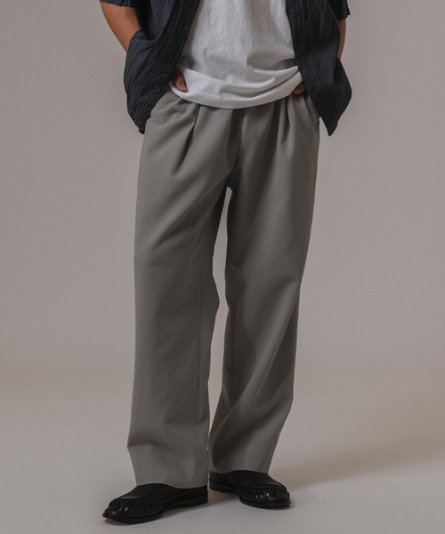 EDIFICE（エディフィス）の「SAP ドットエアー ストレッチ 1タックイージーパンツ（スラックス・メンズ・ライトグレー/ブラック/チャコールグレー・LARGE/MEDIUM/SMALL）」の21枚目の写真