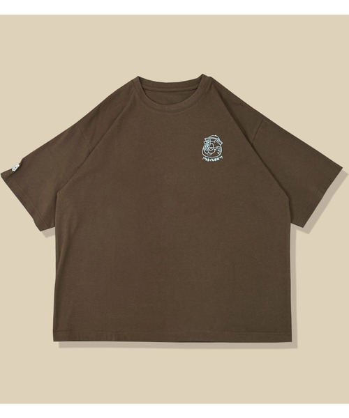 A'gem(エージェム)の「A'GEM/9 × .kom 『A'gem/エージェム』 シンプル猫CAT半袖Tシャツ(Tシャツ/カットソー・メンズ・ライトグレー/ホワイト/ブラック/ブラウン・M/L)」の16枚目の写真