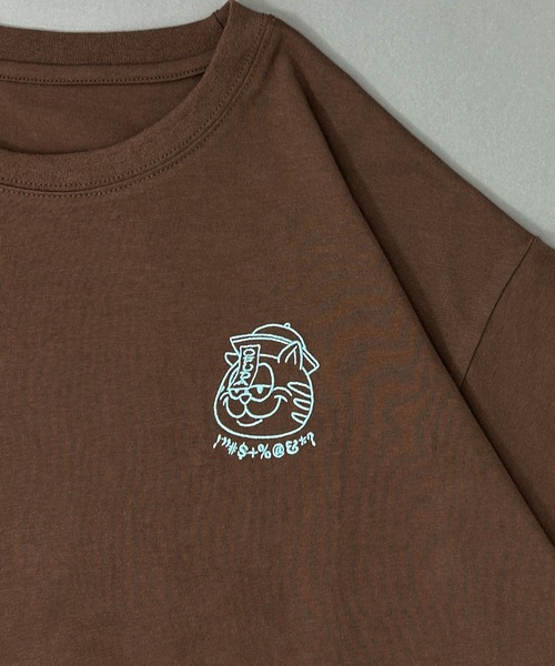 A'gem(エージェム)の「A'GEM/9 × .kom 『A'gem/エージェム』 シンプル猫CAT半袖Tシャツ(Tシャツ/カットソー・メンズ・ライトグレー/ホワイト/ブラック/ブラウン・M/L)」の17枚目の写真
