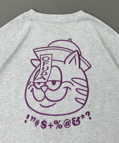 A'gem(エージェム)の「A'GEM/9 × .kom 『A'gem/エージェム』 シンプル猫CAT半袖Tシャツ(Tシャツ/カットソー・メンズ・ライトグレー/ホワイト/ブラック/ブラウン・M/L)」の14枚目の写真