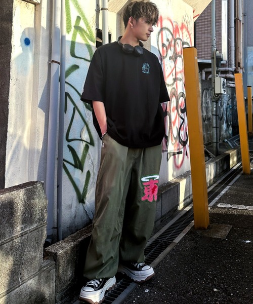 A'gem(エージェム)の「A'GEM/9 × .kom 『A'gem/エージェム』 シンプル猫CAT半袖Tシャツ(Tシャツ/カットソー・メンズ・ライトグレー/ホワイト/ブラック/ブラウン・M/L)」の10枚目の写真