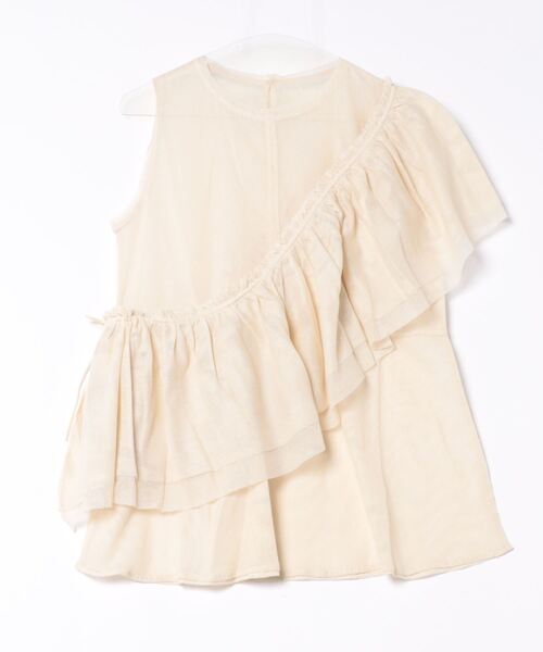 TITE IN THE STORE（ティテ　インザ　ストア）の「【セットアイテム】マルチウェイカラー×コットンネットトップス（ニット/セーター・レディース・ブラック/アイボリー・38）」の14枚目の写真