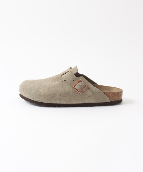 BIRKENSTOCK（ビルケンシュトック）の「BIRKENSTOCK (ビルケンシュトック) BOSTON TAUPE SUEDE 60463（サンダル・メンズ・ベージュ・41/42/43/44）」の10枚目の写真
