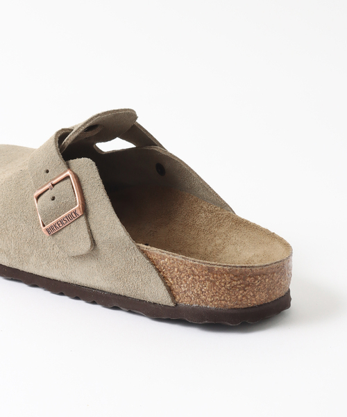 BIRKENSTOCK（ビルケンシュトック）の「BIRKENSTOCK (ビルケンシュトック) BOSTON TAUPE SUEDE 60463（サンダル・メンズ・ベージュ・41/42/43/44）」の13枚目の写真