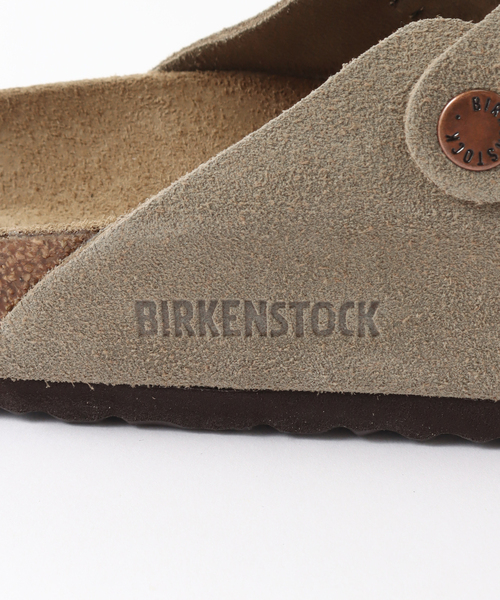 BIRKENSTOCK（ビルケンシュトック）の「BIRKENSTOCK (ビルケンシュトック) BOSTON TAUPE SUEDE 60463（サンダル・メンズ・ベージュ・41/42/43/44）」の5枚目の写真