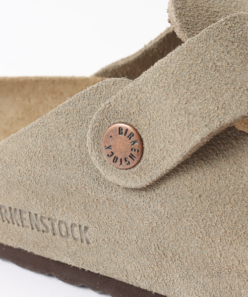 BIRKENSTOCK（ビルケンシュトック）の「BIRKENSTOCK (ビルケンシュトック) BOSTON TAUPE SUEDE 60463（サンダル・メンズ・ベージュ・41/42/43/44）」の7枚目の写真