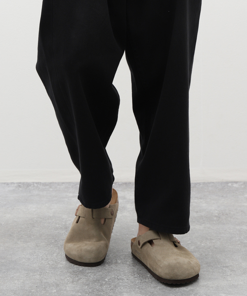 BIRKENSTOCK（ビルケンシュトック）の「BIRKENSTOCK (ビルケンシュトック) BOSTON TAUPE SUEDE 60463（サンダル・メンズ・ベージュ・41/42/43/44）」の2枚目の写真