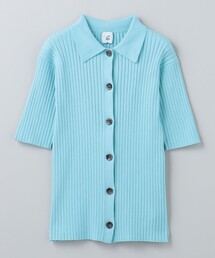6（ロク）の「＜6(ROKU)＞リブシャツショートスリーブ