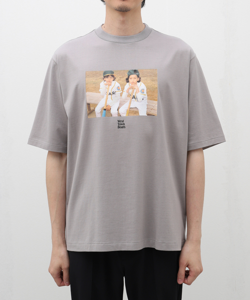 marka(マーカ)の「marka x Yuji Takeuchi (マーカ x ユウジタケウチ) SubTEE M24B-12CS02B(Tシャツ/カットソー・メンズ・ブラック/ホワイト/ライトグレー・2/3/1)」の3枚目の写真