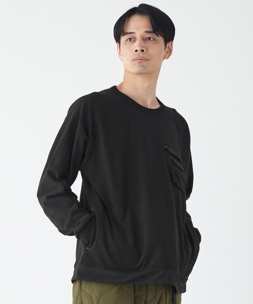 KRIFF MAYER(クリフメイヤー)の「もちのびデザインクルー(Tシャツ/カットソー・メンズ・ブラック/カーキ/ナチュラル/グレー/カラフル・MEDIUM/LARGE/X-LARGE)」の14枚目の写真