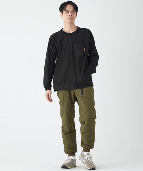 KRIFF MAYER(クリフメイヤー)の「もちのびデザインクルー(Tシャツ/カットソー・メンズ・ブラック/カーキ/ナチュラル/グレー/カラフル・MEDIUM/LARGE/X-LARGE)」の15枚目の写真