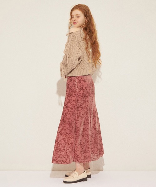 DEICY(デイシー)の「ボタニカルベルベットオパールスカート(スカート・レディース・グリーン系その他・0)」の10枚目の写真