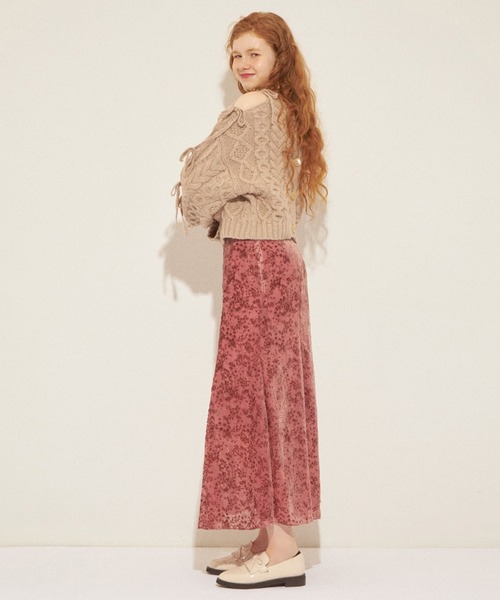 DEICY(デイシー)の「ボタニカルベルベットオパールスカート(スカート・レディース・グリーン系その他・0)」の13枚目の写真