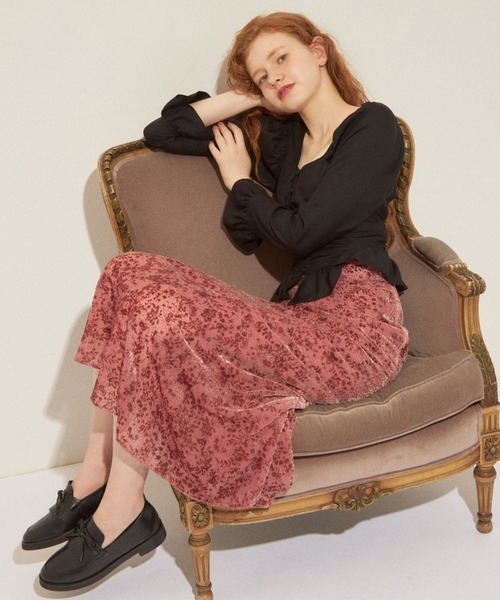 DEICY(デイシー)の「ボタニカルベルベットオパールスカート(スカート・レディース・グリーン系その他・0)」の18枚目の写真