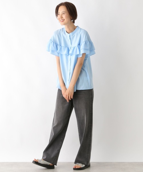 Mircico Enilish 美品 セール】フリルブラウスSS 130254（シャツ/ブラウス）｜LEPSIM