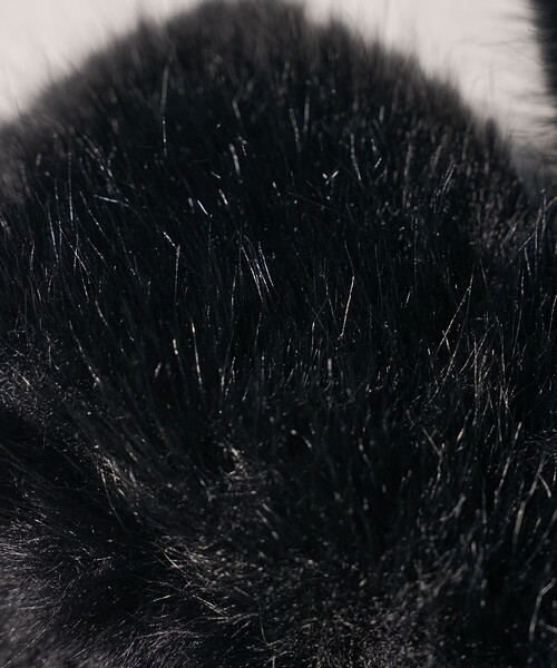 FREAK'S STORE(フリークスストア)の「Casselini/キャセリーニ リボンティペット(マフラー・レディース・ブラック/その他2/ベージュ・ONE SIZE)」の22枚目の写真