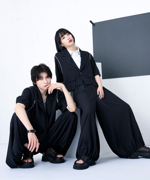 Ellno Loset（エルノロゼット）の「ハイパータックバルーンパンツ