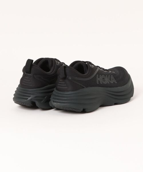 HOKA（ホカ）の「HOKA ONE ONE W BONDI 8 1127952-BBLC（スニーカー・レディース・ブラック・24㎝/24.5㎝/23㎝/23.5㎝/25㎝）」の9枚目の写真