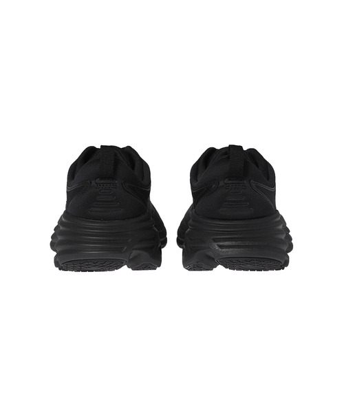 HOKA（ホカ）の「HOKA ONE ONE W BONDI 8 1127952-BBLC（スニーカー・レディース・ブラック・24㎝/24.5㎝/23㎝/23.5㎝/25㎝）」の4枚目の写真
